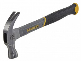 Stanley Tools Curved Claw Hammer Fibreglass Shaft 570g (20oz) £12.79